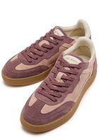 Axel Arigato Dice T-toe Panelled Suede Sneakers Pink