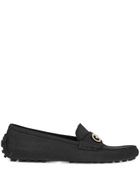 FERRAGAMO - Gancini Leather Loafers