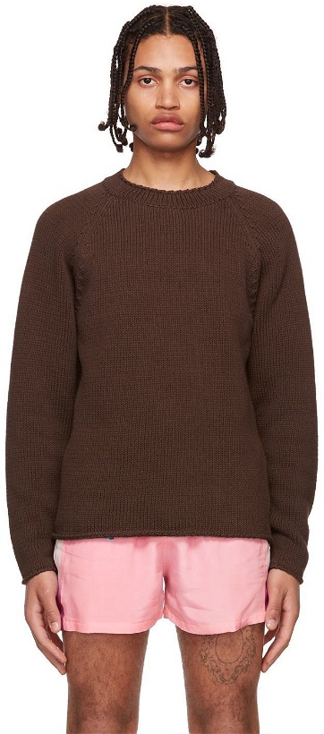 Photo: Sky High Farms Brown Recycled Cotton Sweater