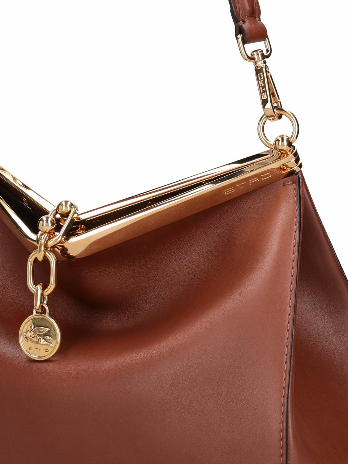 ETRO - Medium Vela Leather Shoulder Bag Etro