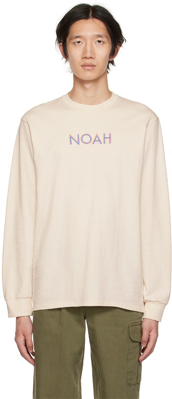 Photo: Noah Off-White Live Long Sleeve T-Shirt