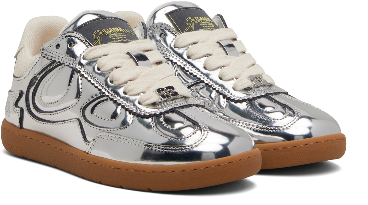 GANNI Silver 08 Specchio Sneakers