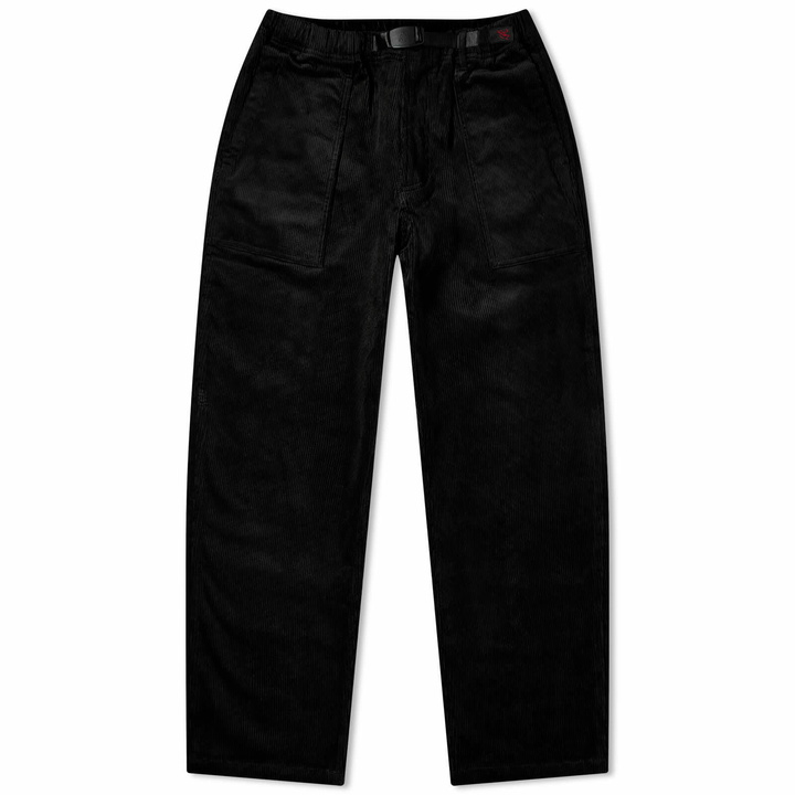 Photo: Gramicci Men's Corduroy Loose Tapered Ridge Pant in Black