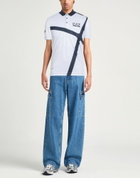Ea7 Mens Polo shirt in White