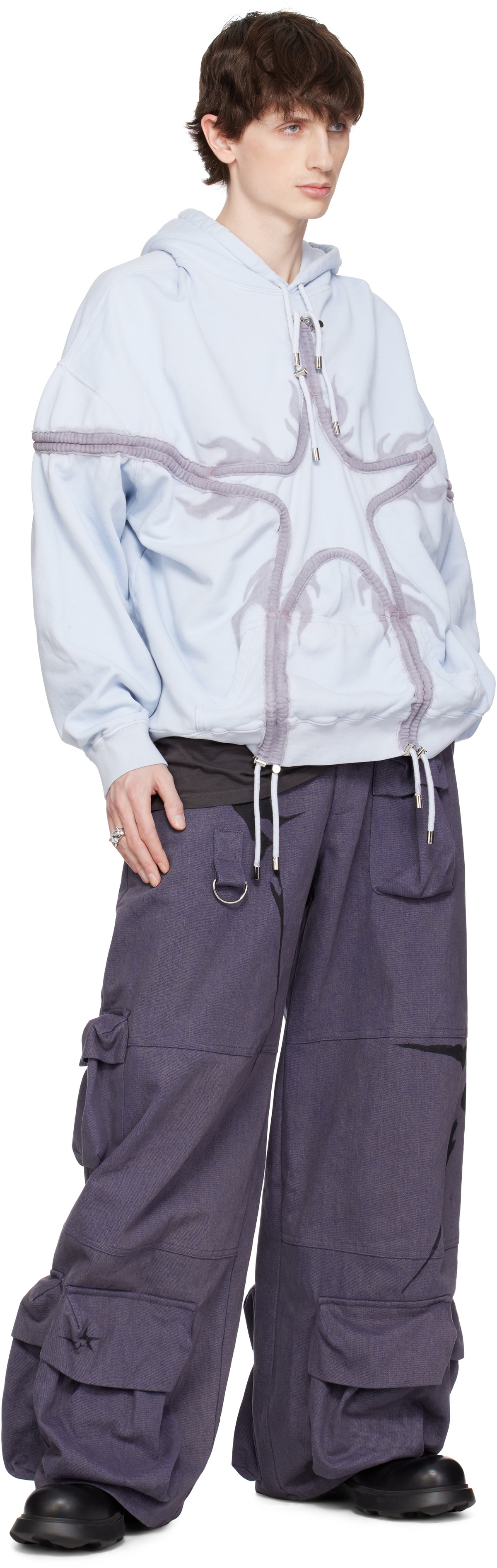 Collina Strada Blue Star Hoodie