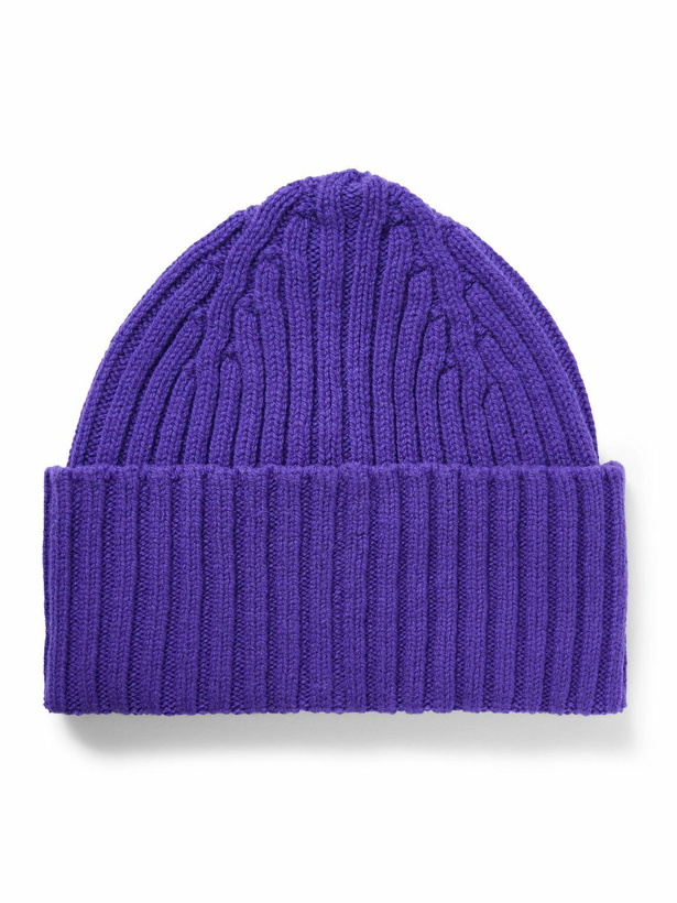Photo: Drake's - HIM Ribbed Wool Beanie