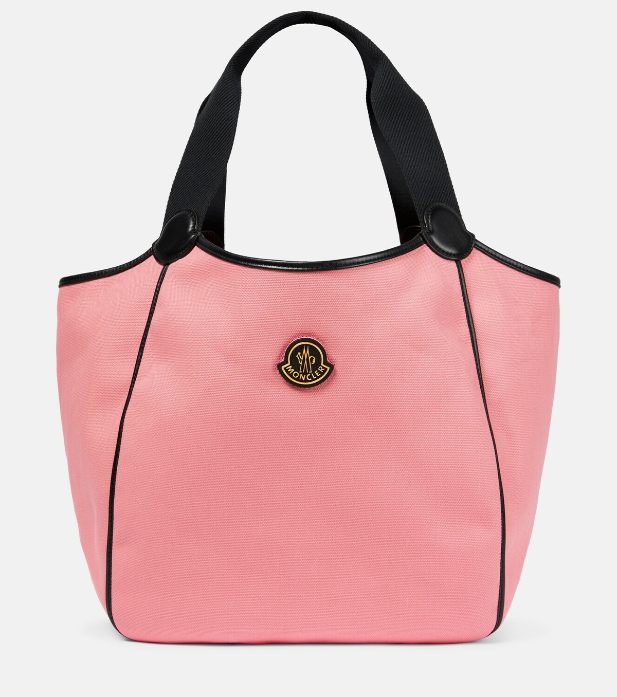 Moncler - Nalani leather-trimmed tote bag Moncler