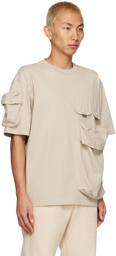 Jacquemus Khaki 'Le Bolso' T-Shirt