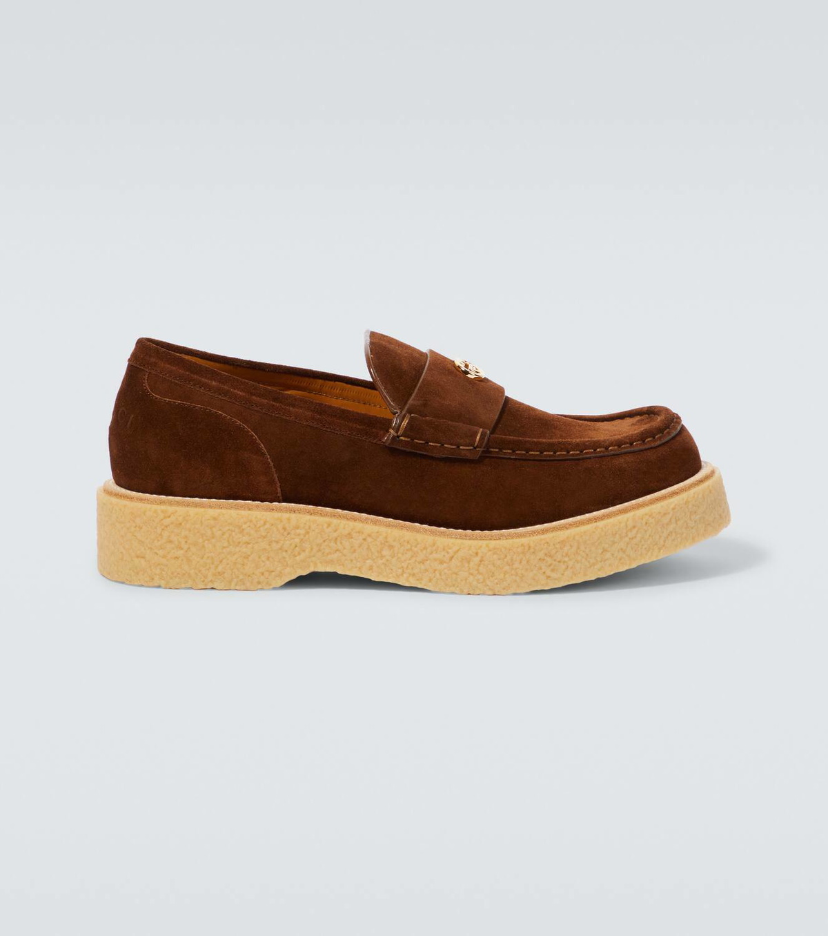Gucci GG platform suede loafers Gucci