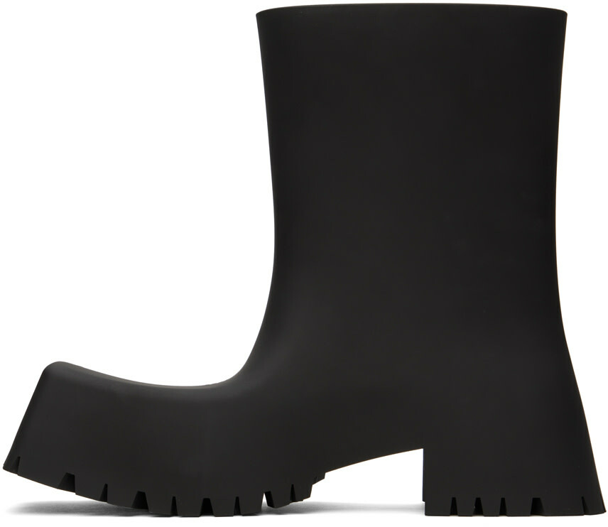 Balenciaga Black Trooper Boots