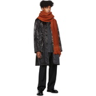 Dries Van Noten Black Roal Coat