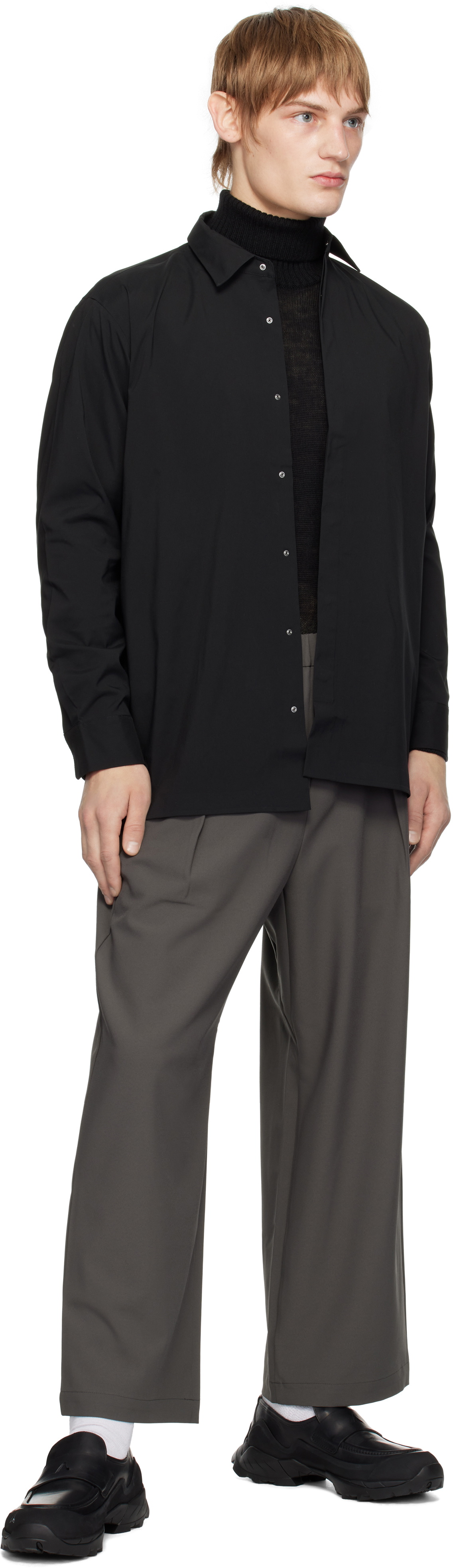 Descente ALLTERRAIN Black Primeflex Long Sleeve Shirt