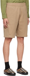 Burberry Tan Cotton Shorts