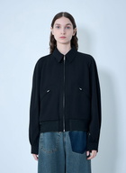 Maison Margiela Zip-Front Wool-Blend Jacket