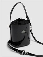 VIVIENNE WESTWOOD Daisy Drawstring Leather Bucket Bag