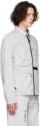 HH-118389225 Gray Polyester Jacket