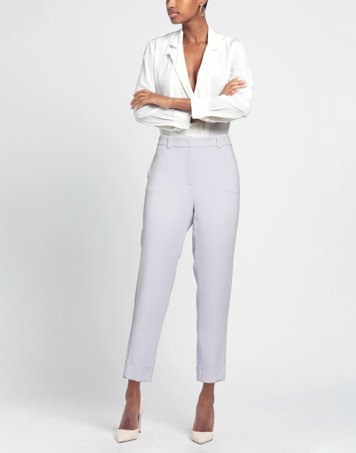 Peserico Womens Pants Lilac