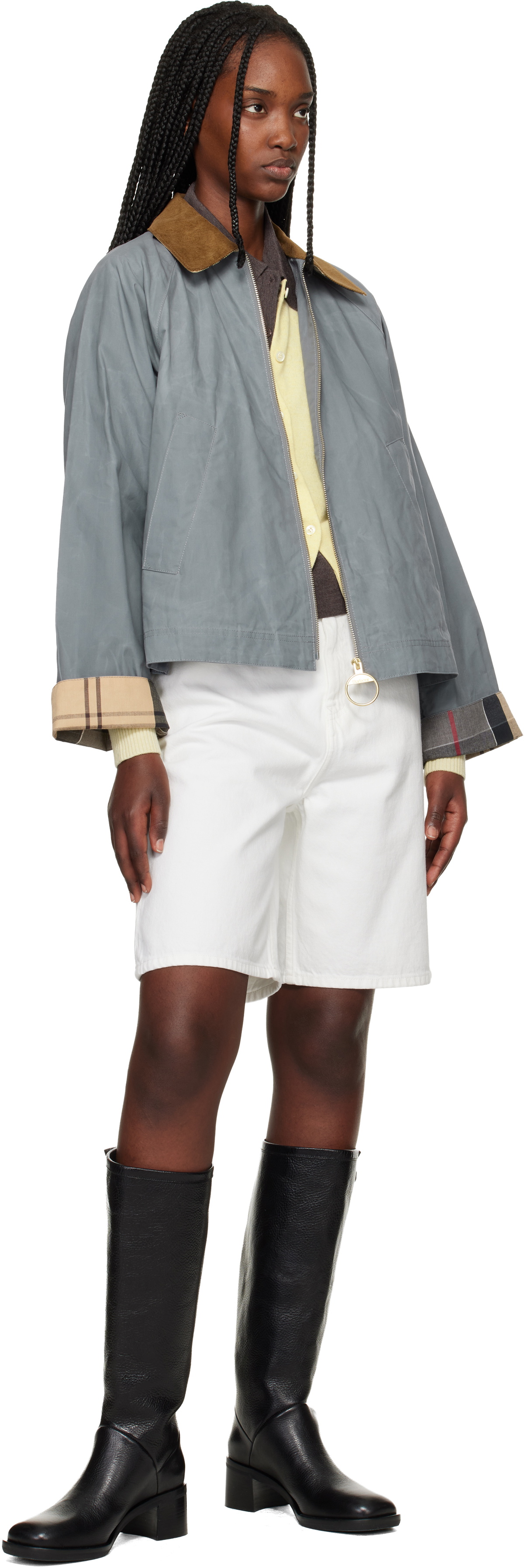 Barbour Gray Catlin Casual Jacket