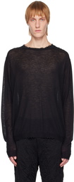 FREI-MUT Black Drive Sweater