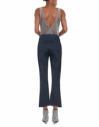 Manila Grace Womens Pants Midnight in Blue