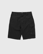 C.P. Company 50 Fili Stretch Utility Shorts Black - Mens - Cargo Shorts