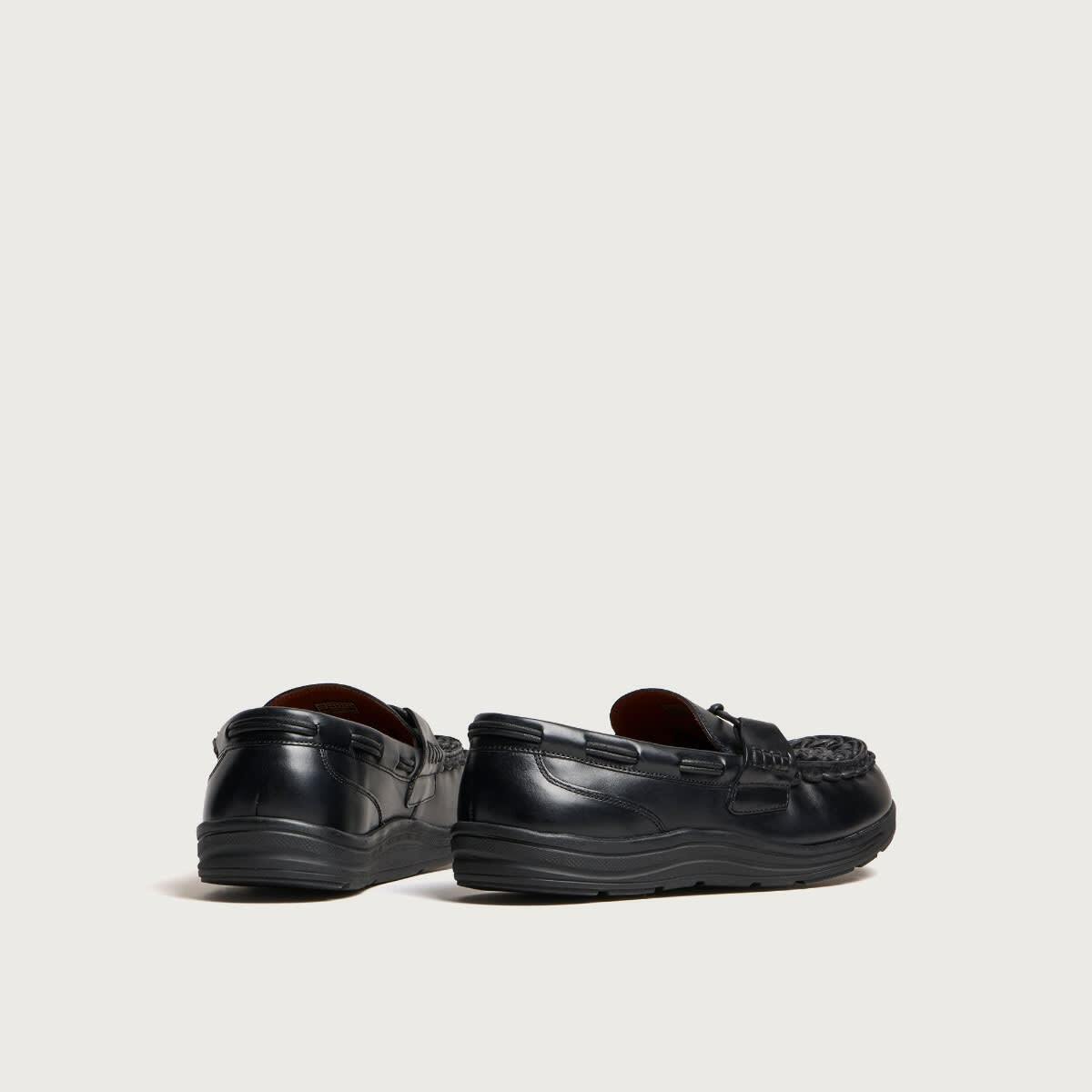 Keen Men's Uneek Loafer in Nocturnal Black