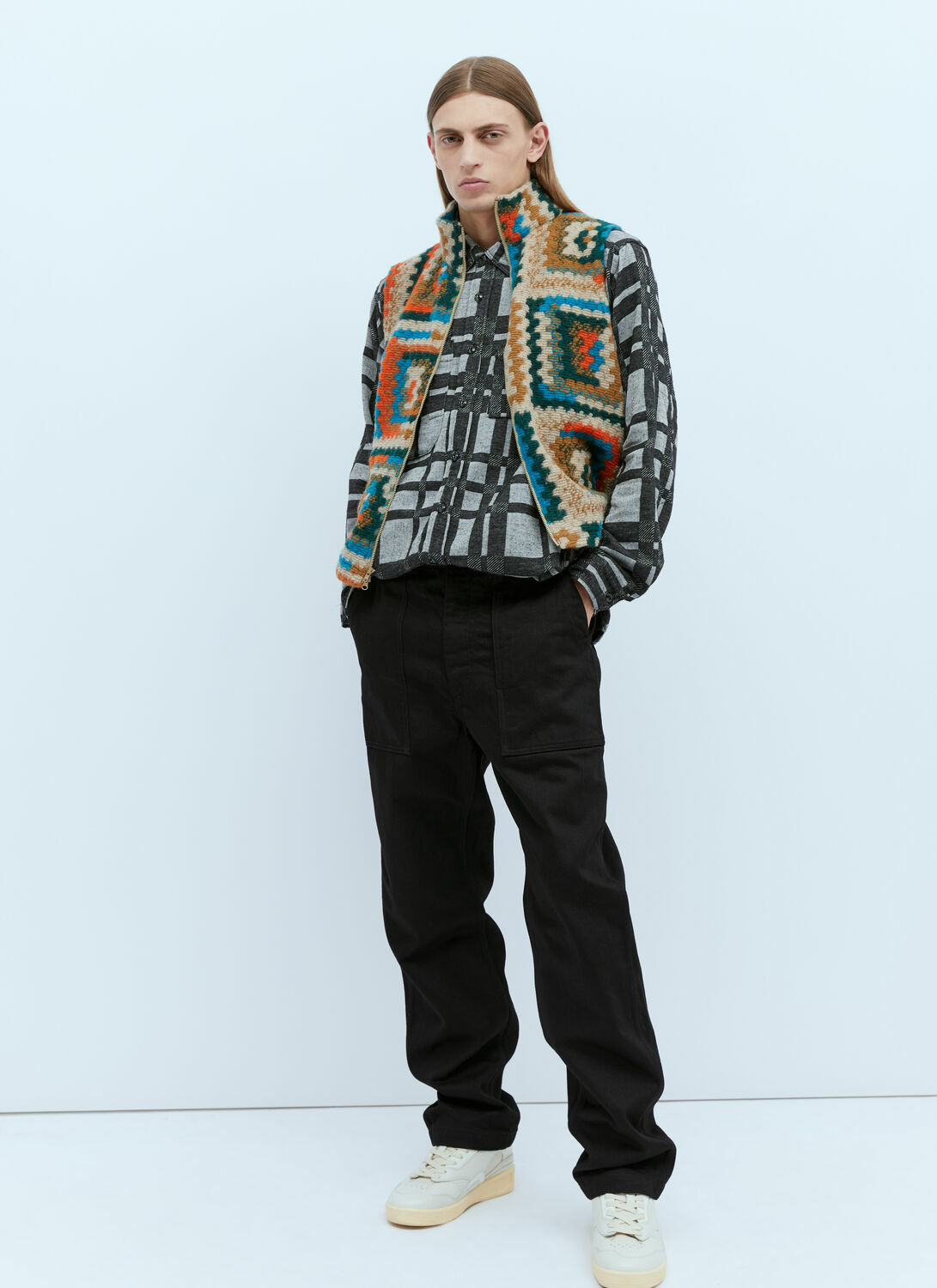 Engineered Garments Check Work Shirt