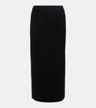 The Frankie Shop Solange knitted pencil skirt