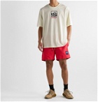 adidas Originals - Logo-Print Cotton-Jersey T-Shirt - Neutrals