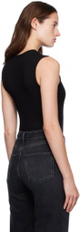 AGOLDE Black Binx Tank Top