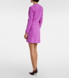 Stouls Mila suede miniskirt