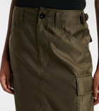 Sacai Pleated midi skirt