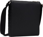 Ferragamo Black Embossed Gancini Crossbody Bag