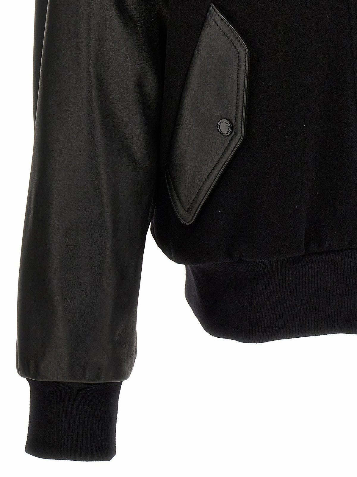 Alexander McQueen Gray Polyester Bomber