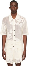 AMIRI Off-White Cotton Shirt