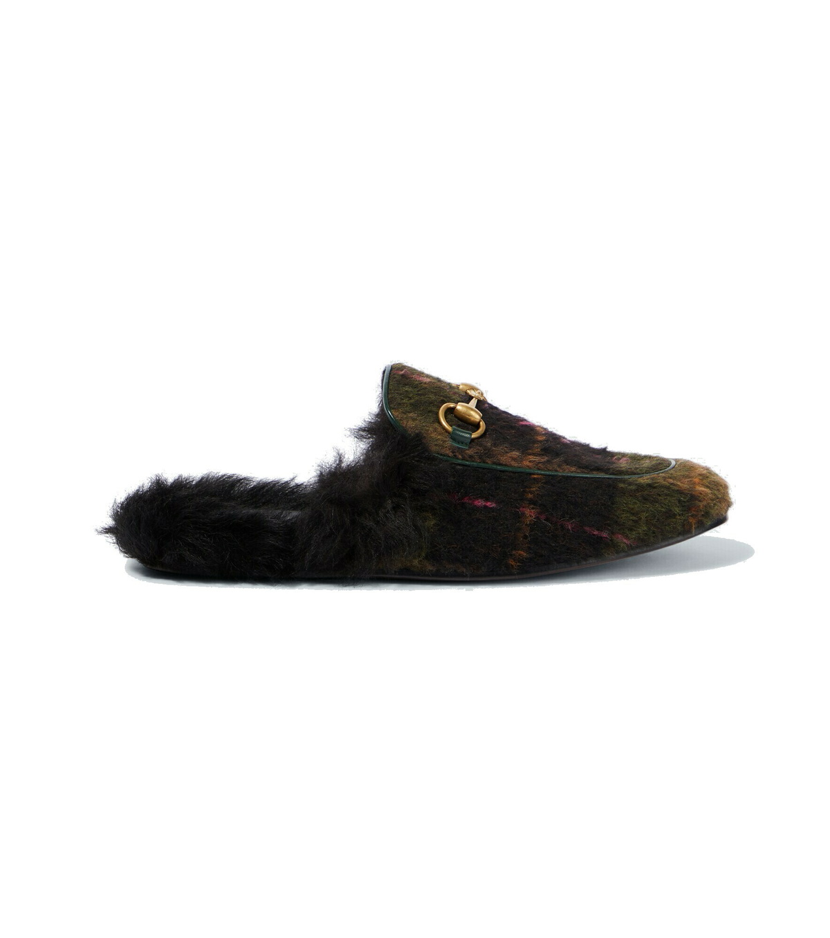 Gucci Princetown faux fur slippers Gucci