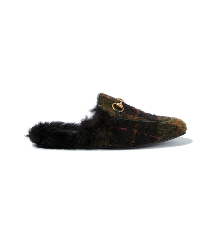 Photo: Gucci - Princetown faux fur slippers