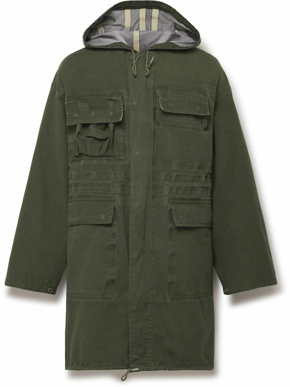 Visvim - Jura Silk Hooded Parka - Green Visvim