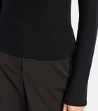 Leset Lauren turtleneck jersey top