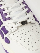 AMIRI - Skel-Top Colour-Block Leather Sneakers - Purple