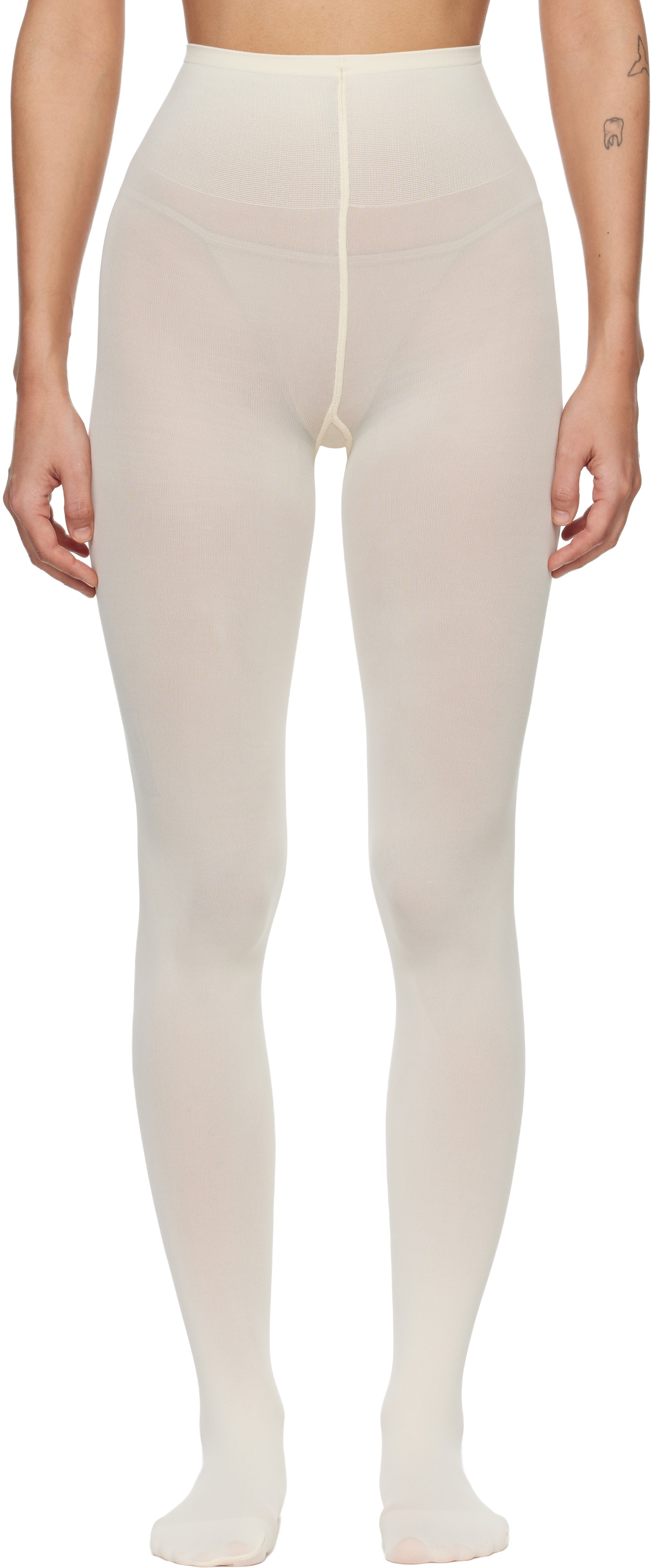 Swedish Stockings Off-White Olivia Premium Tights