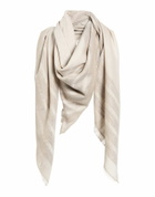 Peserico Womens Scarf in Beige