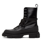 both SSENSE Exclusive Black High Gao Boots