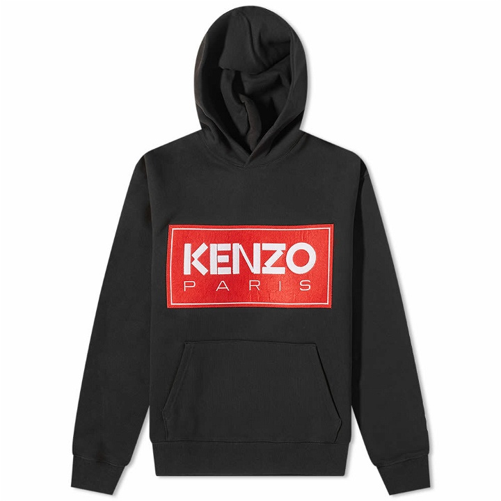Photo: Kenzo Box Logo Popover Hoody