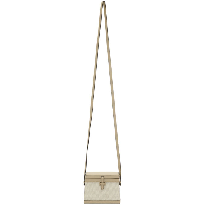 Photo: Hunting Season Off-White Platano Mini Square Trunk Bag