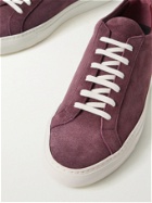 Common Projects - Original Achilles Waxed-Suede Sneakers - Purple