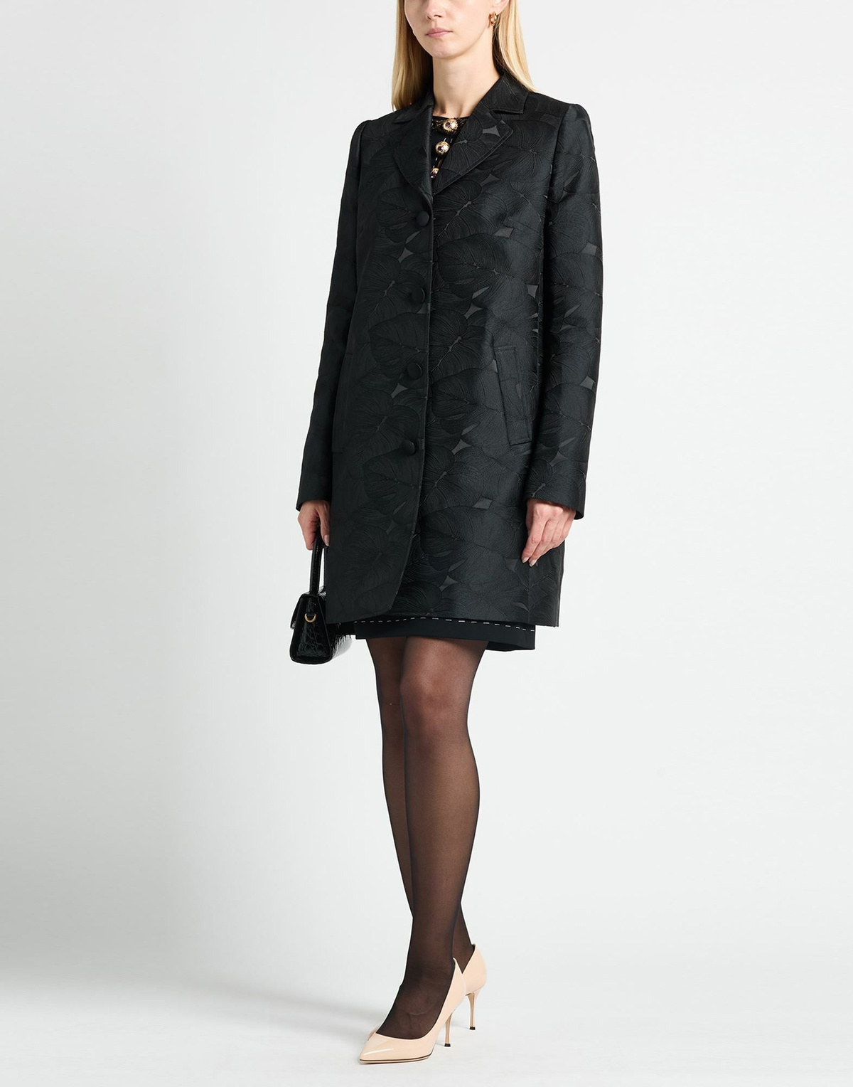 Dolce & gabbana Womens Overcoat & Trench Coat in Black