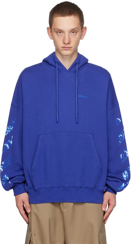 Photo: Off-White Blue Moon Over Hoodie