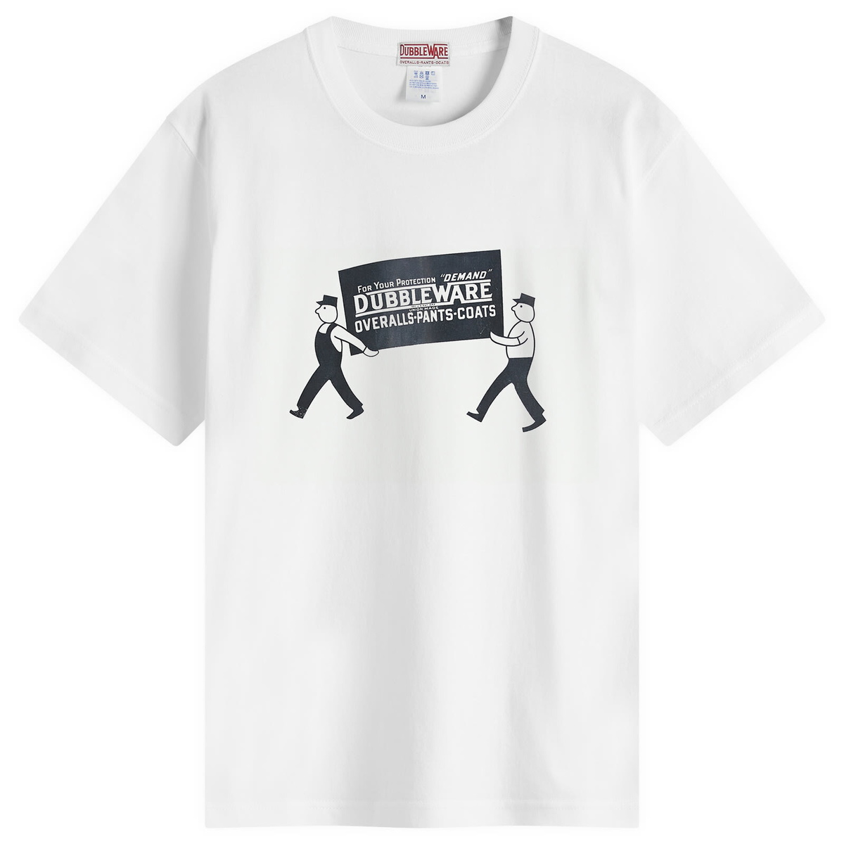 Dubbleware Men's Billboard T-Shirt in White