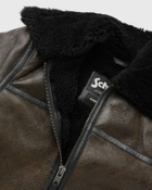 Samsøe & Samsøe X Schott SAFREYA JACKET Brown Womens Bomber Jacket